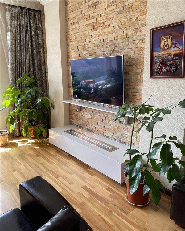 Valódi láng beltéri automata etanol kandalló